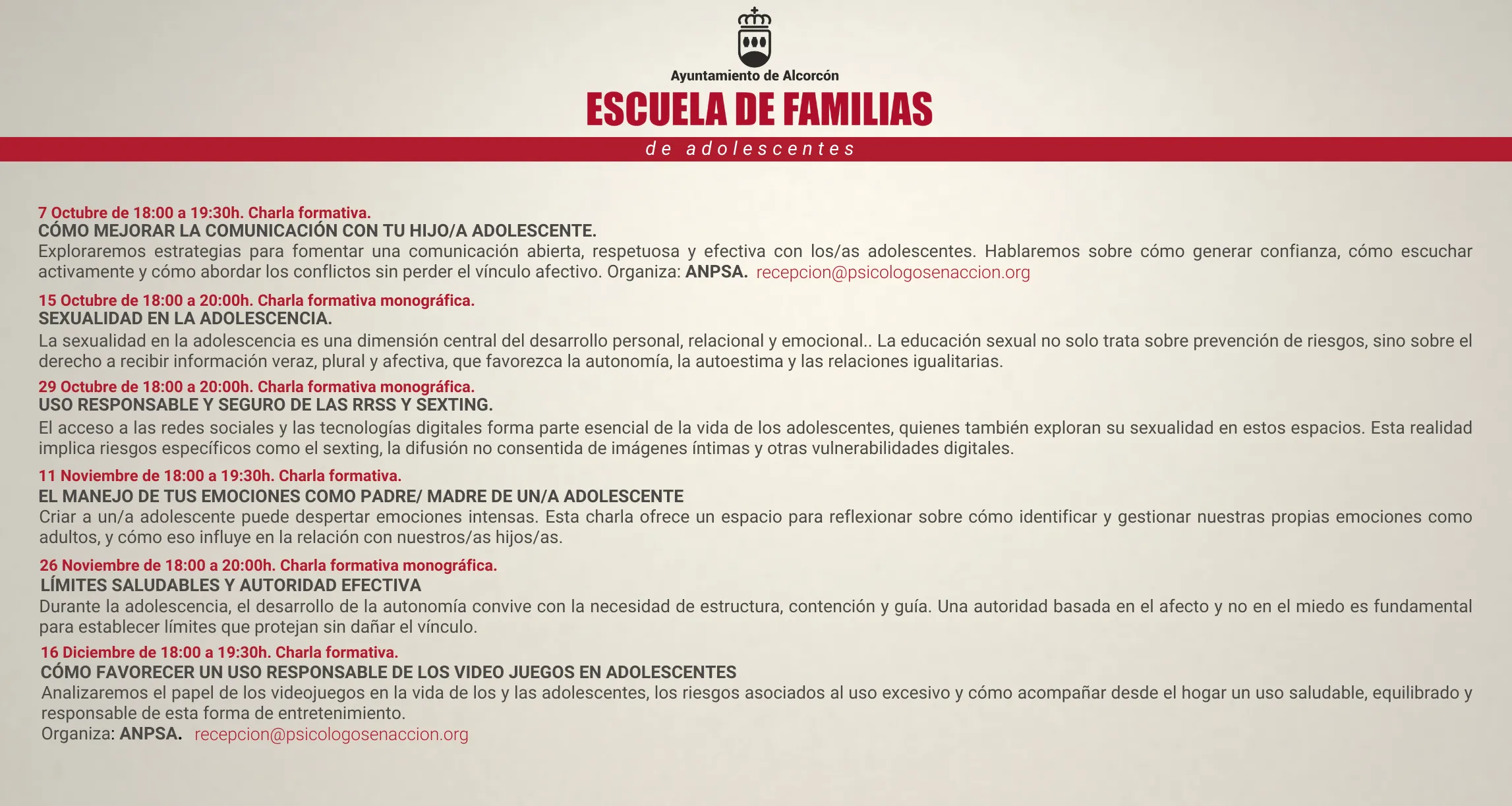 escuela de familias